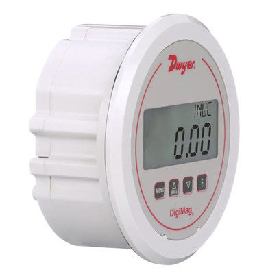 Dwyer DM-1000 DigiMag Digital Differential Pressure Gauge con accuratezza ± 1%, materiale in acciaio inossidabile e connessione 1/8 NPT