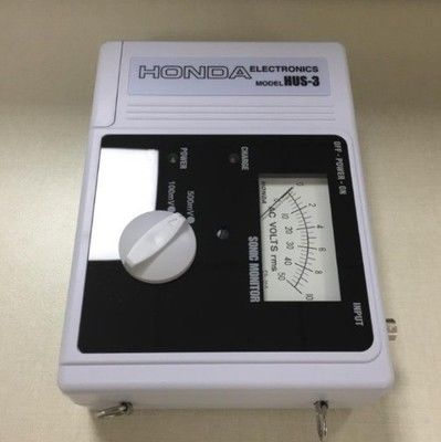 Sensore di pressione ad ultrasuoni Honda HUS-3 con risposta di frequenza 10 KHz ~ 5 MHz, caricabatterie 85VAC-240VAC e gamma di misurazione 10mV-500mV