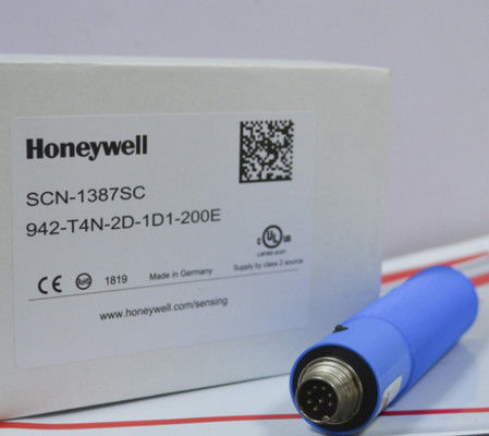 Sensore di distanza ad ultrasuoni della serie Honeywell 943 con frequenza di 180 KHz, alloggiamento in plastica e ripetibilità ± 2 mm
