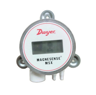 Dwyer MSX-W20-PA Trasmettitore di pressione differenziale Magnesense con estrazione di radice quadrata bidirezionale di rilevamento della pressione e uscita di corrente da 4 a 20 mA