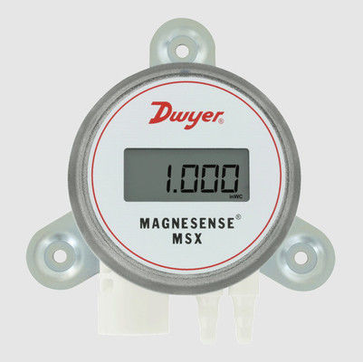 Dwyer MSX-W20-PA Trasmettitore di pressione differenziale Magnesense con estrazione di radice quadrata bidirezionale di rilevamento della pressione e uscita di corrente da 4 a 20 mA