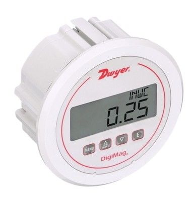 Dwyer DM-1000 Serie DigiMag Digital Differential Pressure Gauge con display LCD, compensazione della temperatura e misurazione multifunzione
