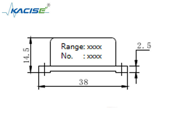 Sensore ad accelerometro uniaxiale con uscita da 0,5 a 4,5 V ± 1 g di gamma e ampio raggio di misura