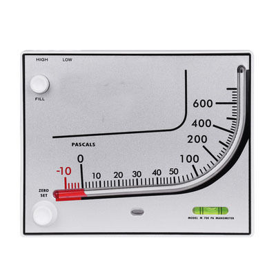 Indicatore di pressione differenziale per olio rosso KMC-700 per l'acquacoltura con una precisione del ±3% e un design compatto 190×150×32MM