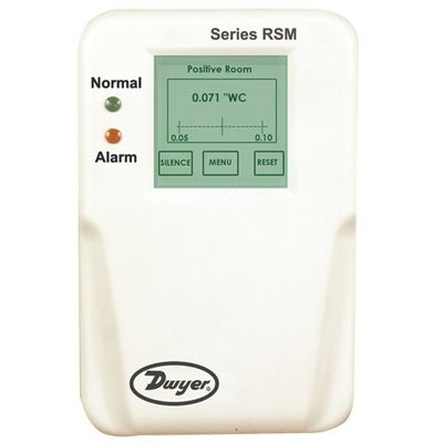 Monitor di camera di precisione AegisPress con accuratezza FS di ±0,5% e segnale di uscita selezionabile per reparti di isolamento ospedalieri