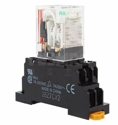 Relè per usi generici Omron MY2-GS con funzionamento a 24 V CC, resistenza bobina da 662 Ω e modulo di contatto DPDT