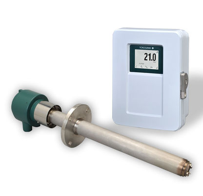 Yokogawa Zr22g Zirconia Oxygen Analyzer con segnale di uscita 4-20MA e gamma di misurazione di O2 da 0,01 a 100% vol per analisi di ossigeno e umidità a doppia funzionalità