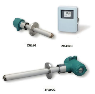 Yokogawa Zr22g Zirconia Oxygen Analyzer con segnale di uscita 4-20MA e gamma di misurazione di O2 da 0,01 a 100% vol per analisi di ossigeno e umidità a doppia funzionalità