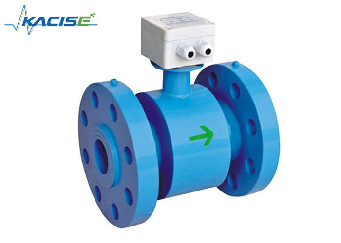 Misuratore di flusso elettromagnetico sicuro antiinterferenza con misurazione della pressione protezione IP68 e comunicazione RS485