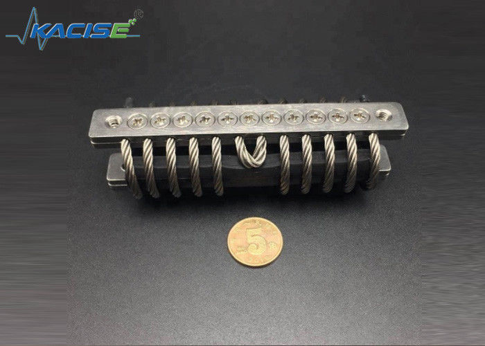 Isolatore di vibrazioni per funi metalliche in acciaio inossidabile con controllo degli urti 30G per macchinari industriali
