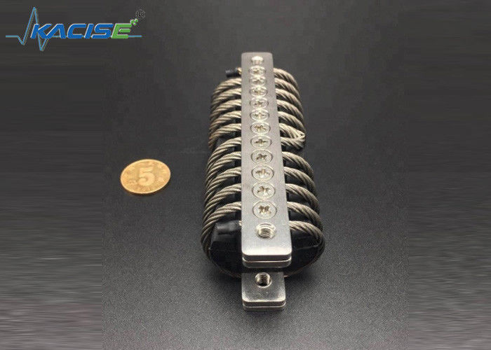 Isolatore di vibrazione per filo di filo 100G resistente agli urti con costruzione in alluminio e acciaio inossidabile certificato ISO9001:2008