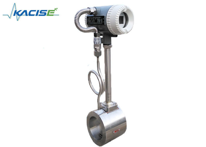 Misuratore di flusso vortice a pinza di flangia con uscita 4-20mA e diametro DN15-DN1800 per aria compressa e gas