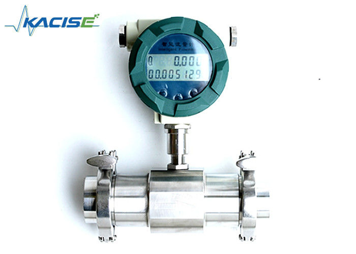 Calcolatore di flusso per turbina ad alta precisione a impulso analogico di uscita Tipo sanitario per olio d'oliva e olio di palma