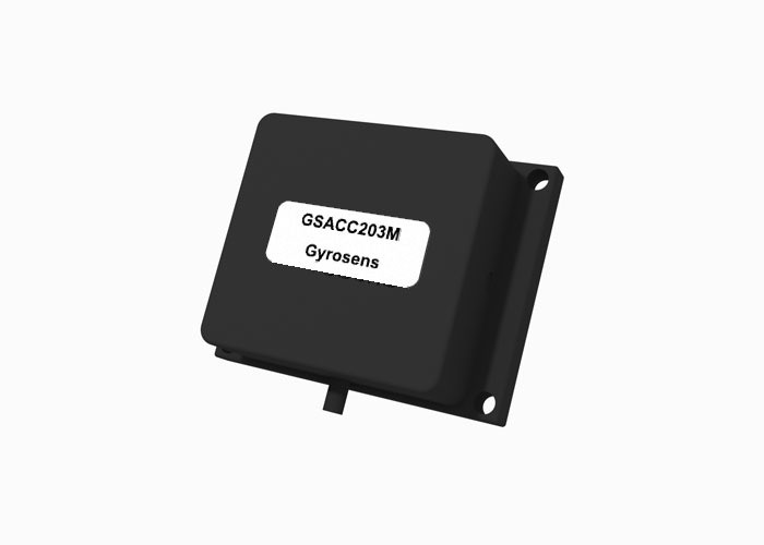 Accelerometro MEMS GSACC203M con campo di misura ±10 g, offset ≤ 0,05 g e larghezza di banda ≥50 Hz per misurazioni di precisione