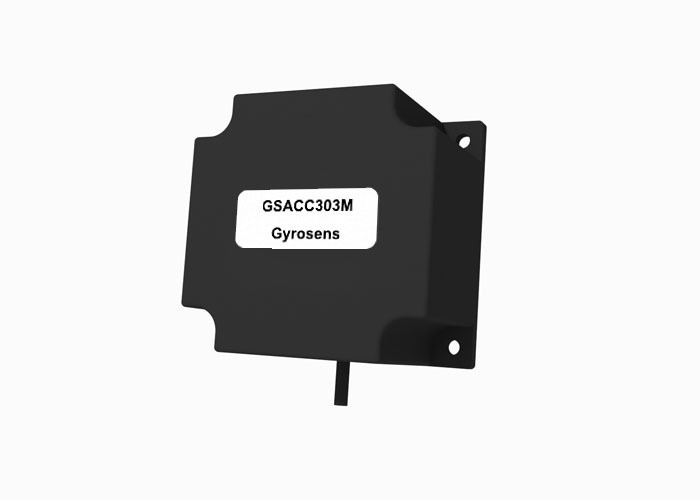 Accelerometro MEMS GSACC303M con campo ±10 g, offset ≤ 0,01 g e non linearità ≤ 0,2% Fs per misurazioni di precisione