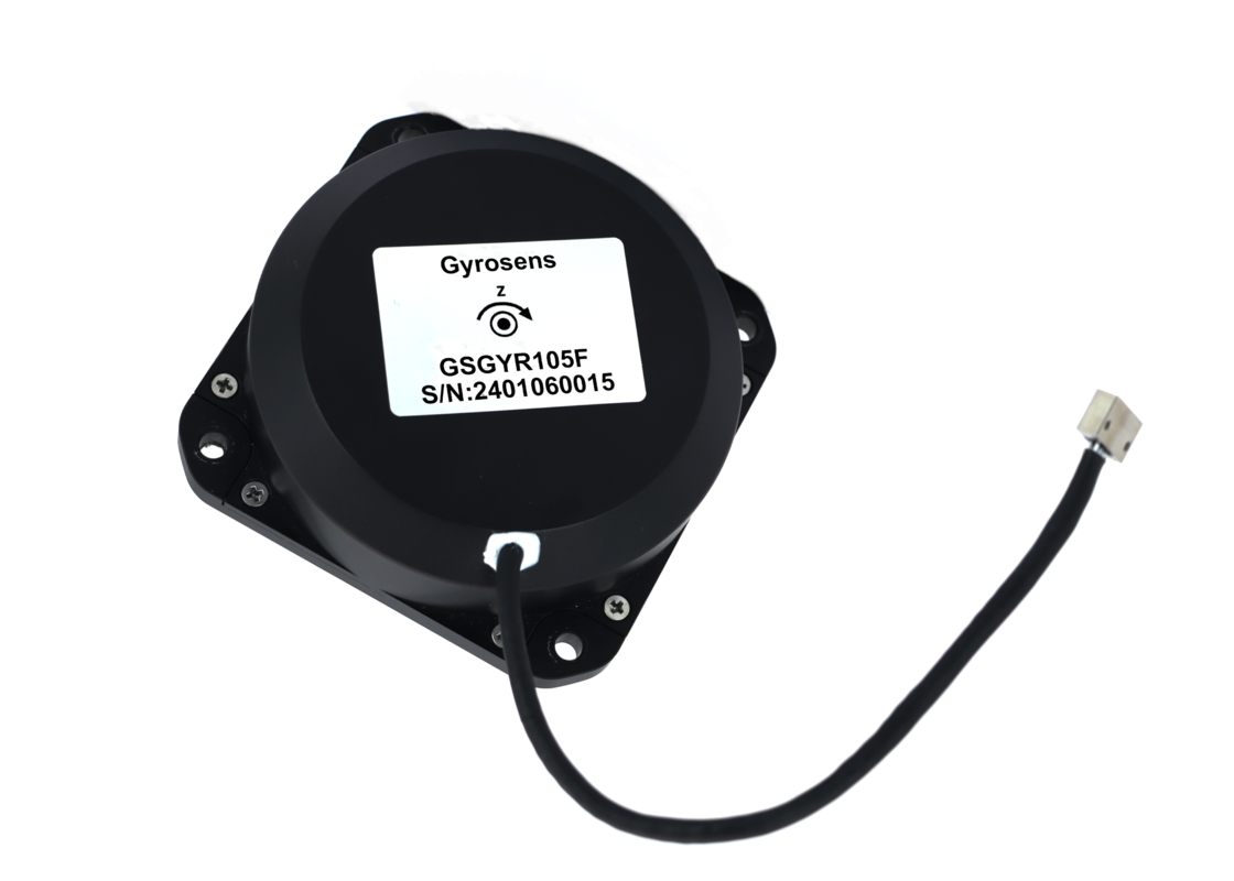Giroscopio in fibra ottica GSGYR105F con range dinamico di ±500°/s, tempo di avvio di 3 s e dissipazione di potenza