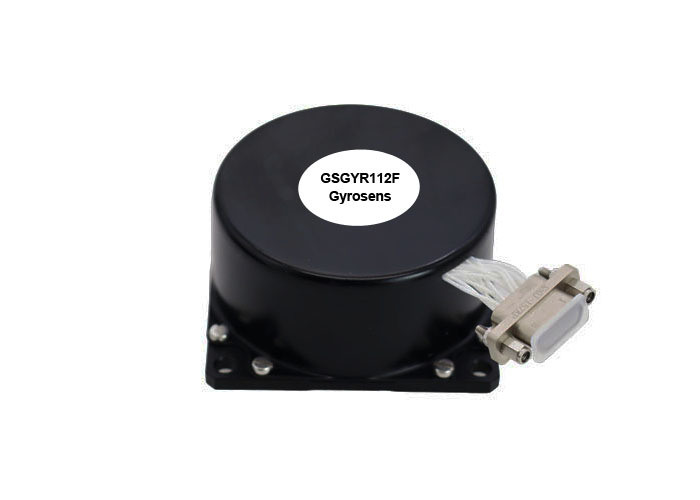 Giroscopio in fibra ottica ad asse singolo GSGYR112F con dimensioni 60×60×30 mm, uscita RS422 e tempo di avviamento di 1 secondo