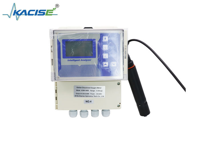 Misuratore di Ossigeno Disciolto Ottico Online a Parete con Campo di Misura 0,00-20,00 mg/L, Accuratezza ±2% F.S. e Risoluzione 0,01 mg/L
