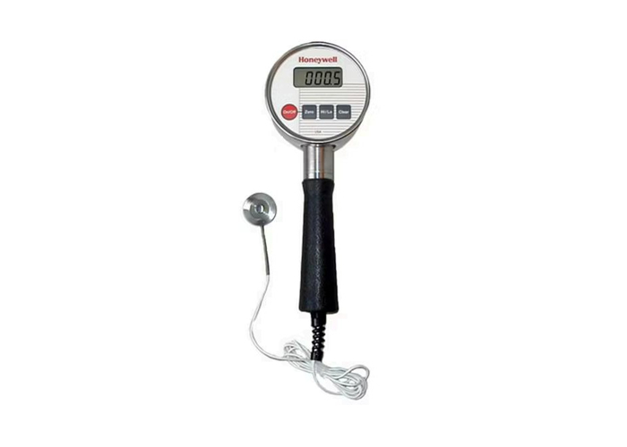 Indicatore di forza digitale Honeywell Modello LC con diaframma in acciaio inossidabile da 50.000 libbre e funzionalità di cattura del picco