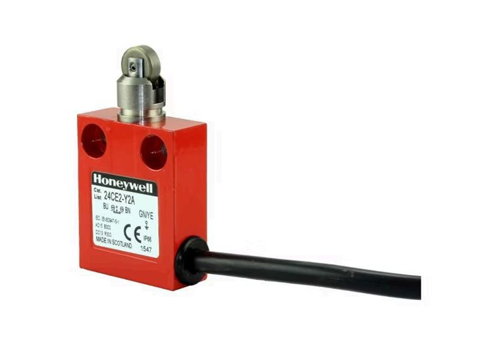 Interruttore di sicurezza in miniatura della serie Honeywell 24CE con alloggiamento sigillato IP66 livello di sicurezza SIL3 e contatti di apertura positiva