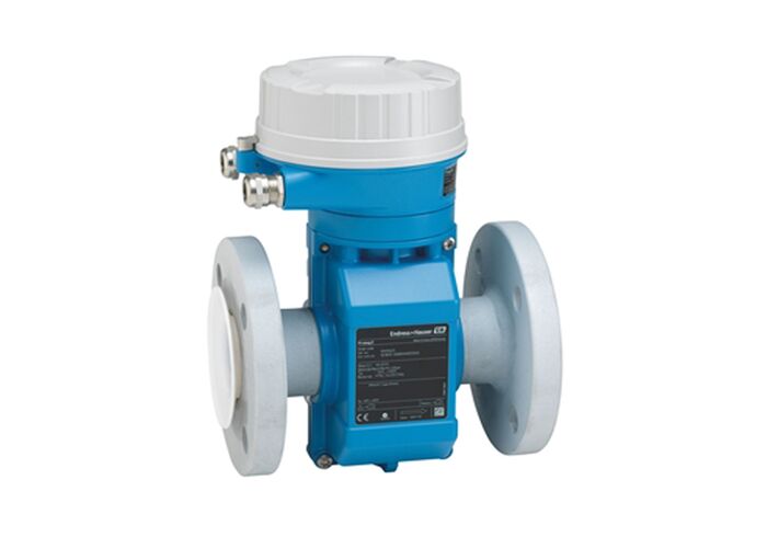 Proline Promag E 100 misuratore di flusso elettromagnetico con tecnologia di battito cardiaco con trasmettitore ultracompatto e protezione IP67