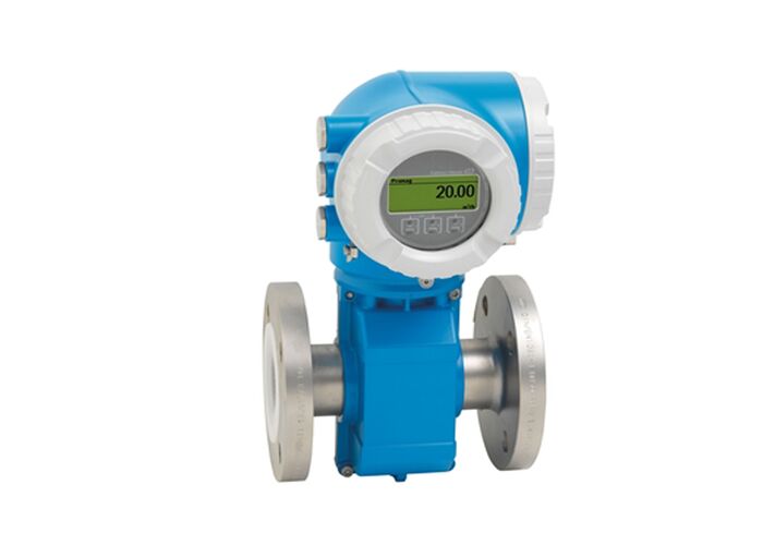 Proline Promag P 300 misuratore di flusso elettromagnetico per applicazioni di processo resistenti alla corrosione e ad alta temperatura con trasmettitore compatto