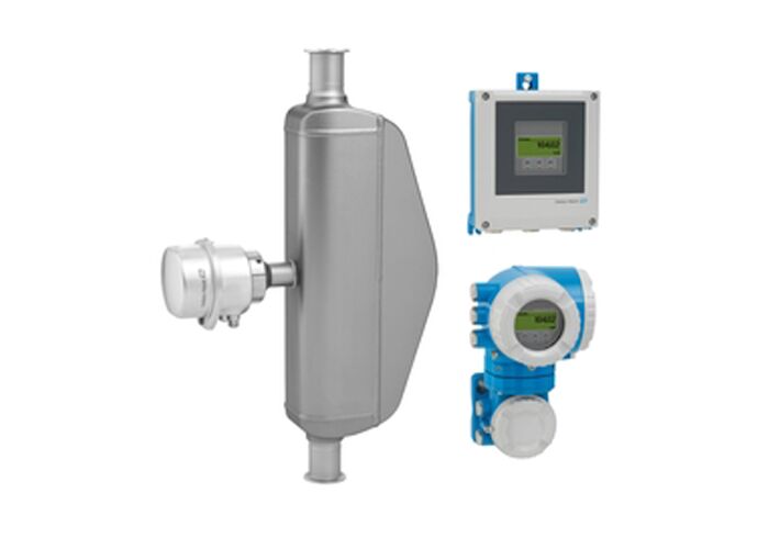 Misuratore di flusso Promass S 500 Coriolis con progettazione igienica, sistema a tubo singolo auto-drainabile e misurazione multivariabile