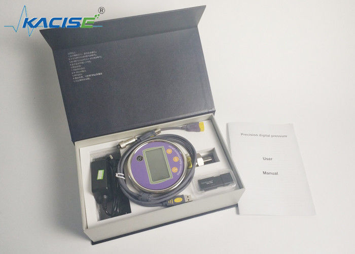 Misuratore di pressione digitale dell'acqua e registratore di dati per peso di pressione 0,6 kg con batteria al litio ricaricabile da 4,2 V
