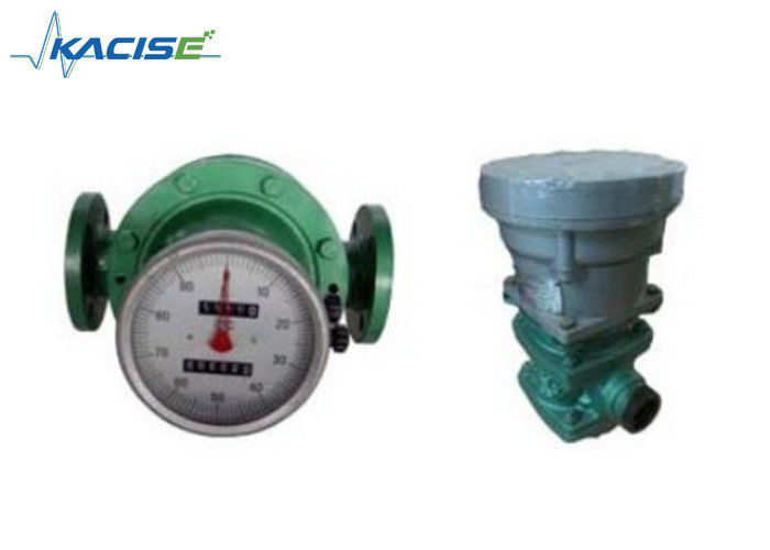 Pressione ovale del MPa del materiale 1,6 del ghisa del tester del livello del fluido del misuratore di portata dell'ingranaggio di serie di LC