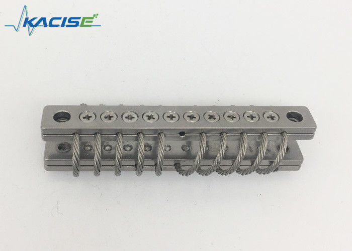 Isolatore di vibrazione a filo di acciaio inossidabile resistente con lunga durata di vita per macchine industriali