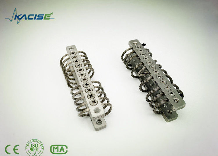 Isolatore di vibrazioni per fune metallica certificato ISO9001 resistente alle alte temperature da 178 mm per macchinari industriali