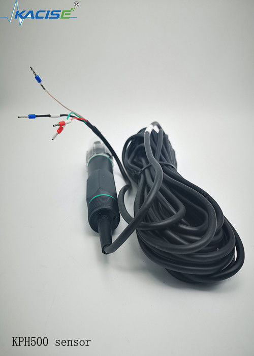 Sensore PH KPH500 con uscita 4-20 mA e protezione IP68 per misuratore della qualità dell'acqua di mare con compensazione automatica della temperatura