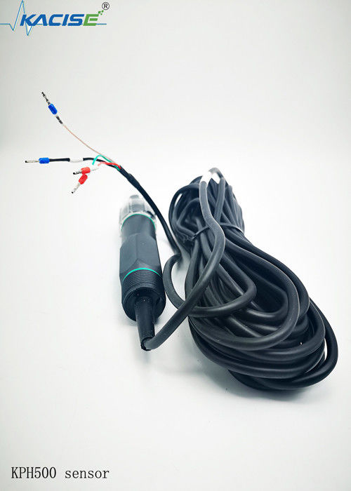 Sensore PH KPH500 con uscita 4-20 mA e protezione IP68 per misuratore della qualità dell'acqua di mare con compensazione automatica della temperatura
