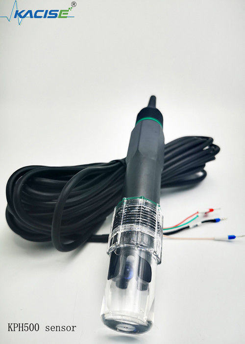 KPH500 Sensore PH Analisatore di qualità dell'acqua con gamma di misurazione 0-14PH Protezione IP68 e compensazione automatica della temperatura