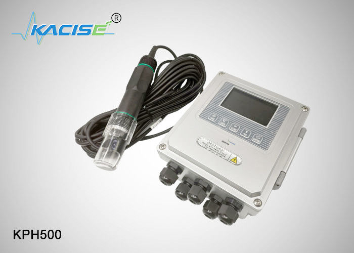 KPH500 PH ORP Meter con gamma di misura 0-14PH accuratezza di taratura 2% e sensore di qualità dell'acqua RS485 di comunicazione