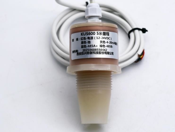 RS485 potere basso ultrasonico del sensore livellato 3.3V per lo stagno dei rifiuti liquidi