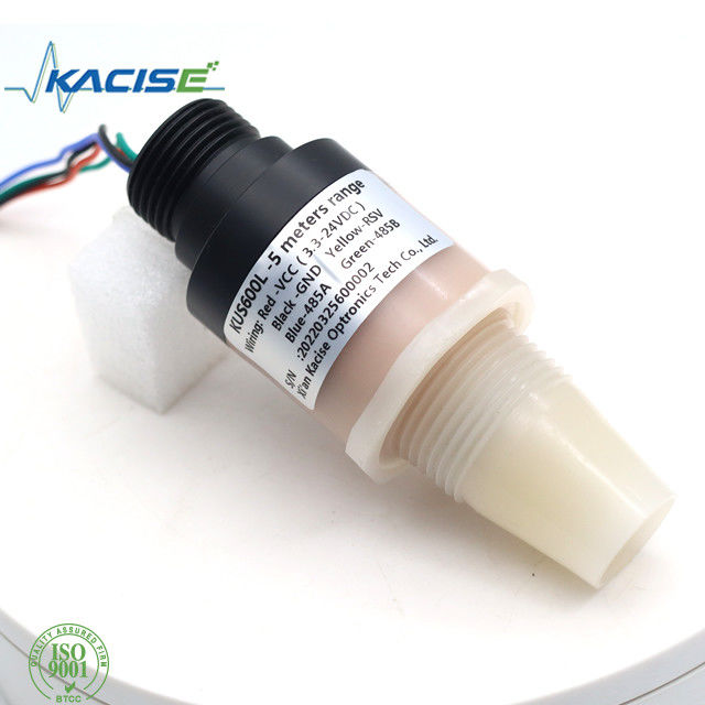 Sensore di trasduttore ad ultrasuoni IP67 impermeabile PTFE Shell con frequenza di 25 kHz per la misurazione del livello del liquido