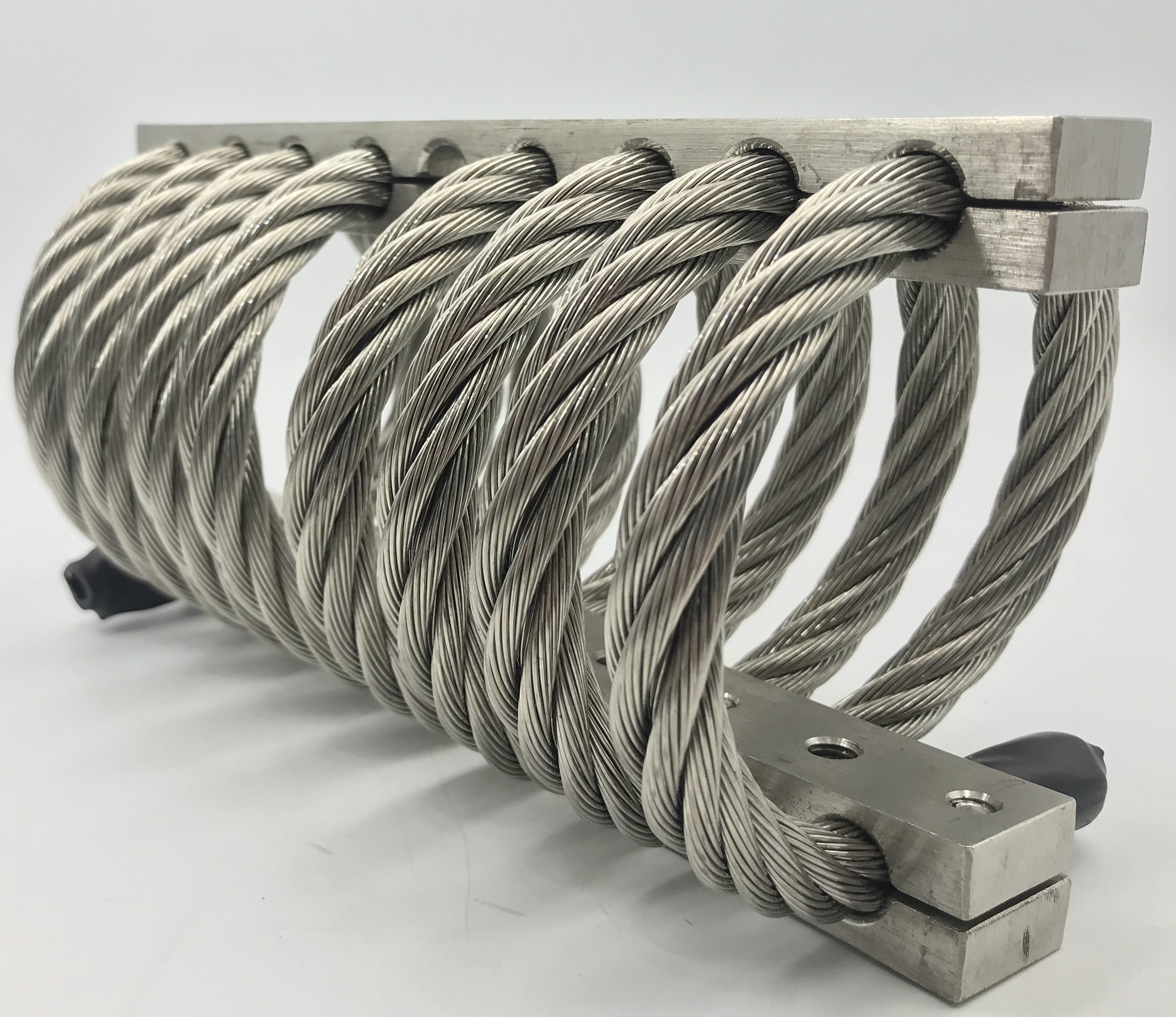 Ammortizzatore di vibrazioni durevole del cavo metallico dell'acciaio inossidabile con la durata della vita lunga