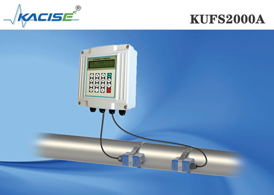 Tipo parete ultrasonica tubo/spaccato del misuratore di portata dell'acqua che monta KUFS2000A