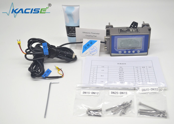 DN15 DN20 DN25 DN32 DN40 Clamp On Non Contact Flow Meter ad ultrasuoni per acqua e olio